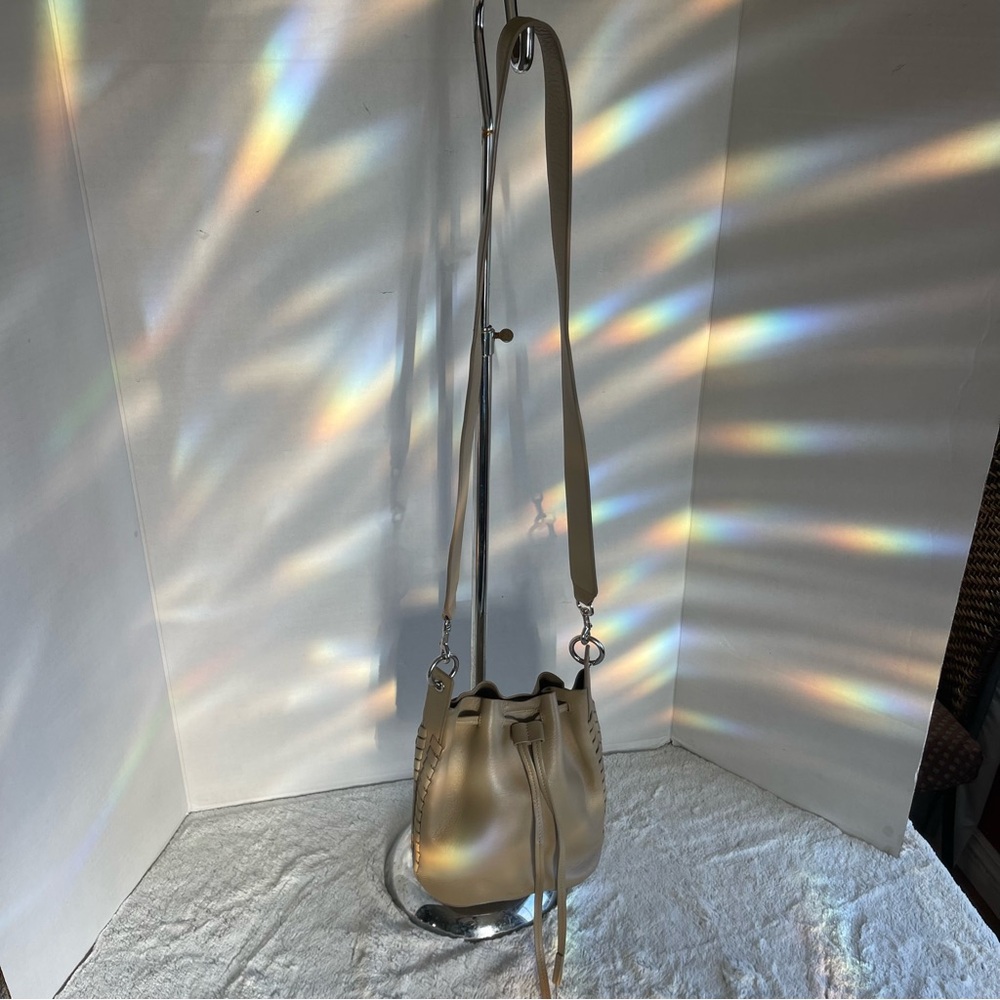 All Saints leather bucket bag! Tan Color - Picture 13 of 16